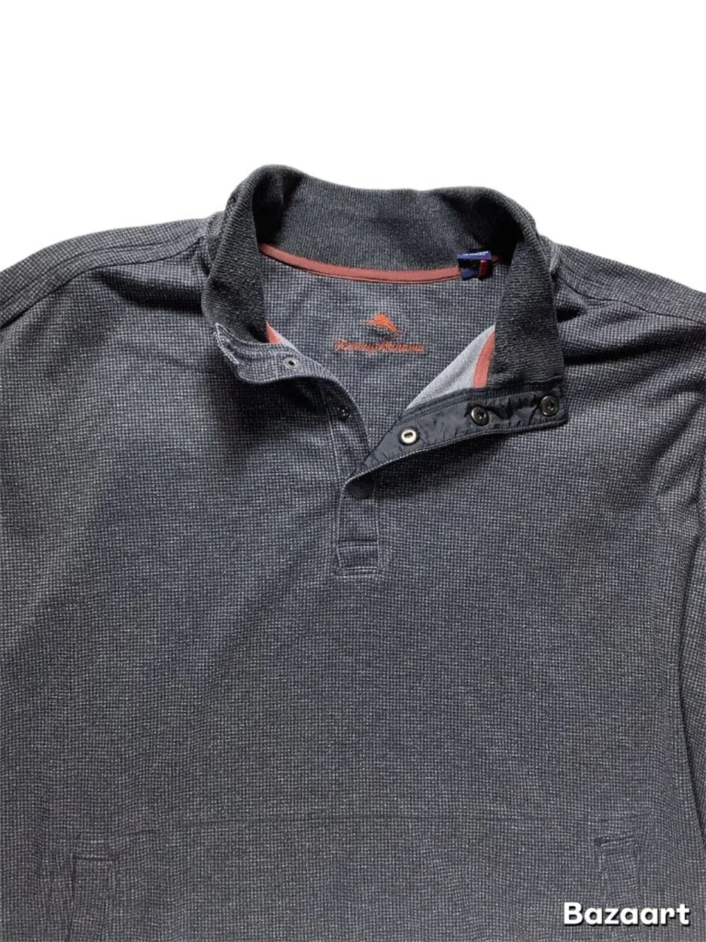 Tommy Bahama Men's Waffle Knit 1/4 Snap Henley Pullover XXL (300)